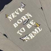 NEVR BORN NRML (Khaki)