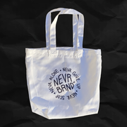 DISC NEVR BRND™ TRIAD TOTE BAG (BLACK)