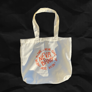 DISC NEVR BRND™ TRIAD TOTE BAG (ORANGE)