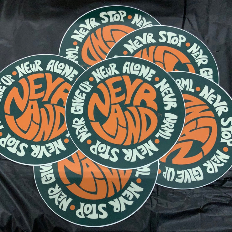 NEVRLAND STICKER (GREEN)