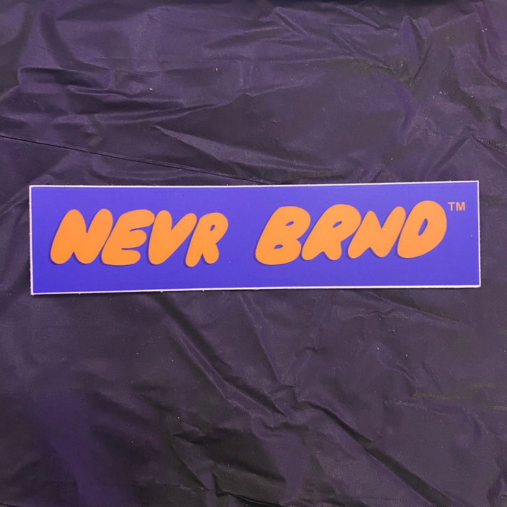 NEVR BRND™ BLUE STICKER